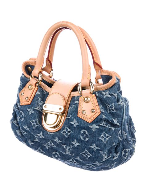 louis vuitton baggy denim bag|Louis Vuitton monogram denim bag.